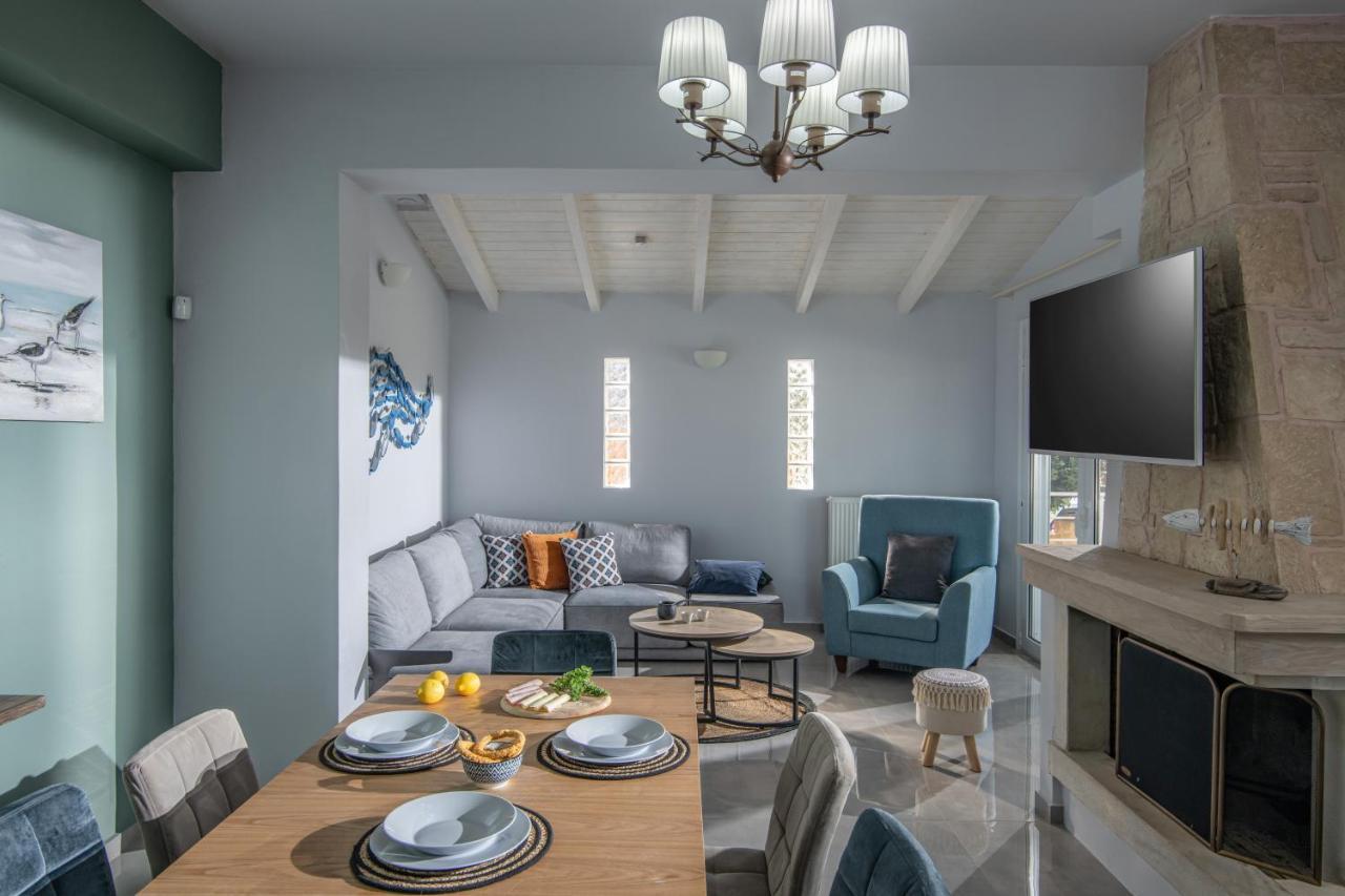 Alba Bianca Villa, Family Retreat With Heated Pool By Thinkvilla Hersonissos  Bagian luar foto